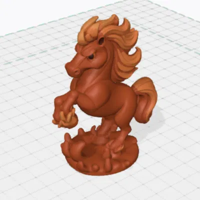 Tượng Ngựa Bốc Cháy (Horse on Fire)