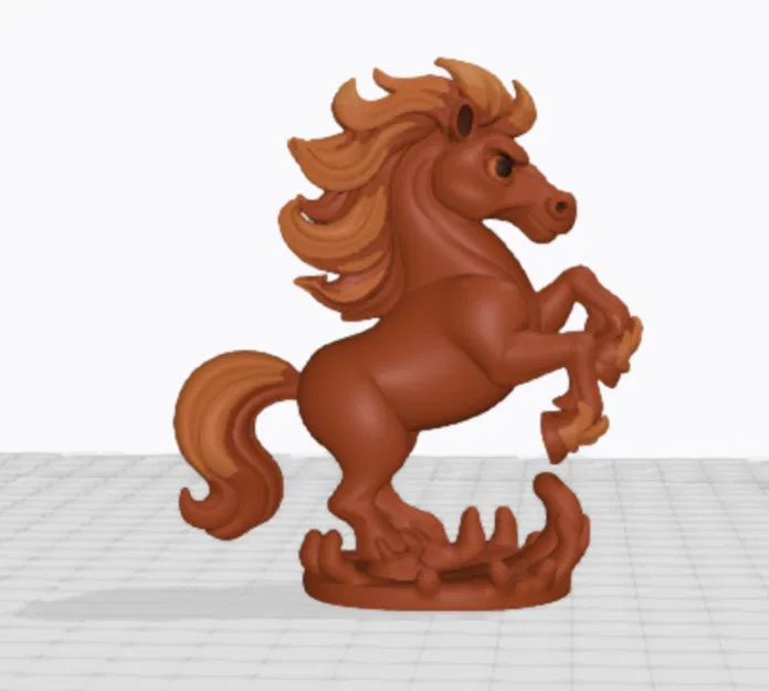 Tượng Ngựa Bốc Cháy (Horse on Fire) - Image 2