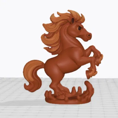 Tượng Ngựa Bốc Cháy (Horse on Fire)