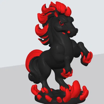 Tượng Ngựa Bốc Cháy (Horse on Fire)