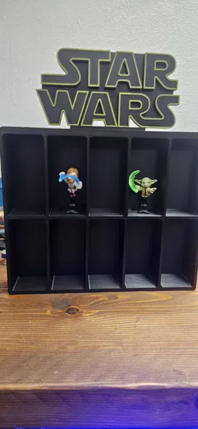 Kệ trưng bày figure Kinder Egg phong cách Star Wars – Organizer in 3D - Image 1