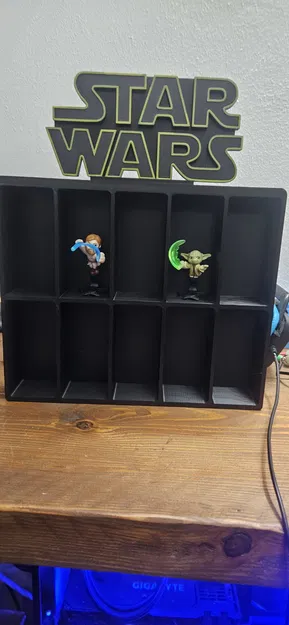 Kệ trưng bày figure Kinder Egg phong cách Star Wars – Organizer in 3D - Image 2