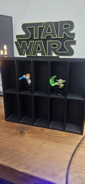 Kệ trưng bày figure Kinder Egg phong cách Star Wars – Organizer in 3D - Image 3