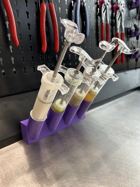 Giá đỡ ống tiêm 50ml có chèn nam châm (magnetic inserts) - Image 1