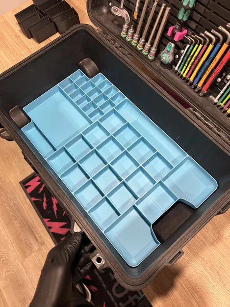 Pelican 1510 30mm insert – Khay insert 30mm cho hộp Pelican 1510 - Image 1