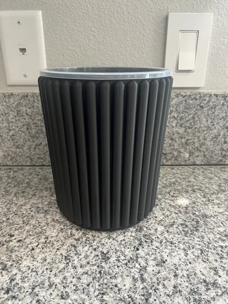 Thiết kế chậu ngoài 16 cm dạng ống - Image 1