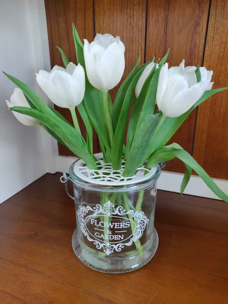 Giá đỡ chậu hoa Vonoroi (Vonoroi flowerpot holder) - Image 1