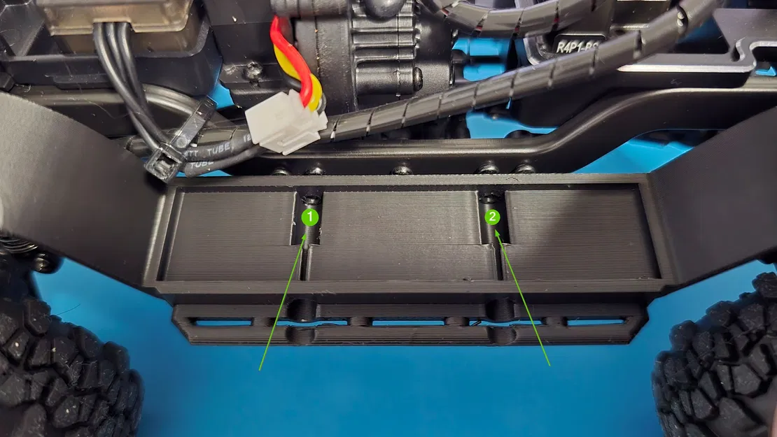 Vè trong FMS FCX18 LC80 (Inner Fenders) kèm bậc hông & chân đế trưng bày - Image 3