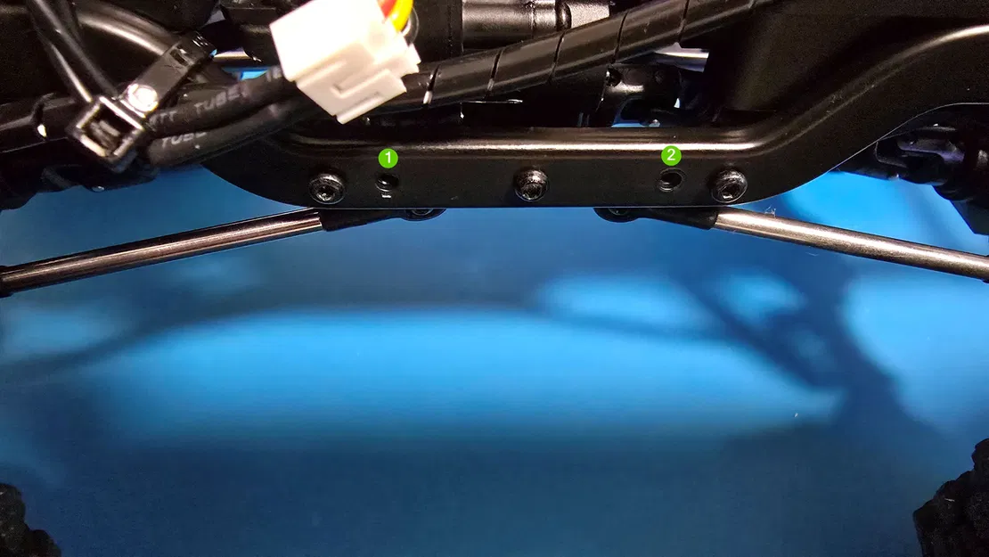 Vè trong FMS FCX18 LC80 (Inner Fenders) kèm bậc hông & chân đế trưng bày - Image 5