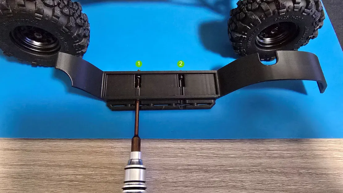 Vè trong FMS FCX18 LC80 (Inner Fenders) kèm bậc hông & chân đế trưng bày - Image 7