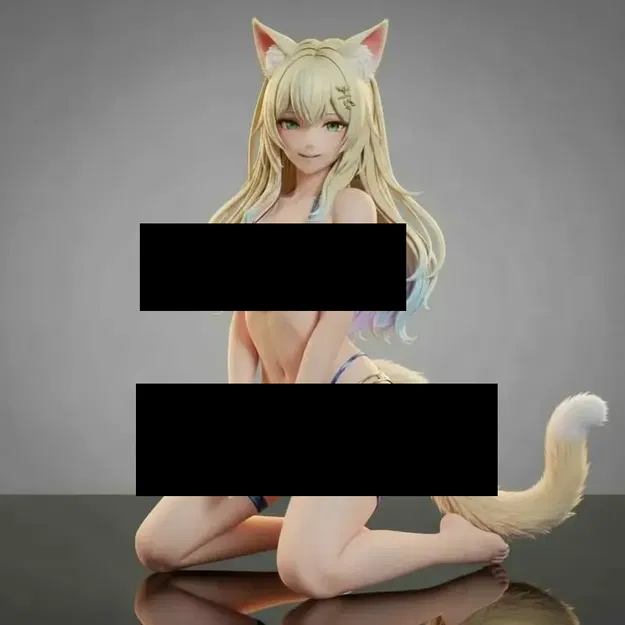 Anime / Hentai cô mèo gái tóc vàng (totally blonde cat girl) - Image 1