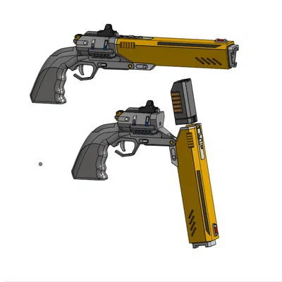 LAS-58 Talon V2 Helldivers 2