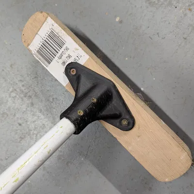 Khớp nối pát giữ cán chổi (Broom Brush Handle Bracket Joint)