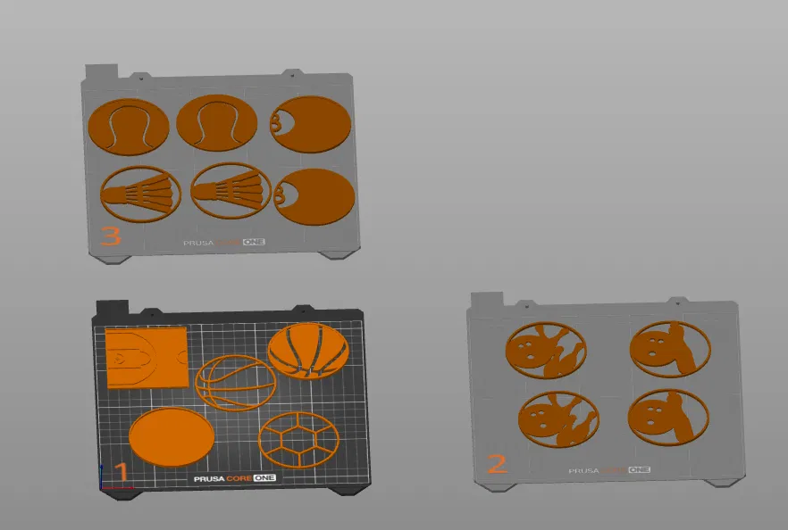 Lót Ly Tròn – Họa Tiết & Thể Thao (Cup Coaster - Pattern and Sports) - Image 1