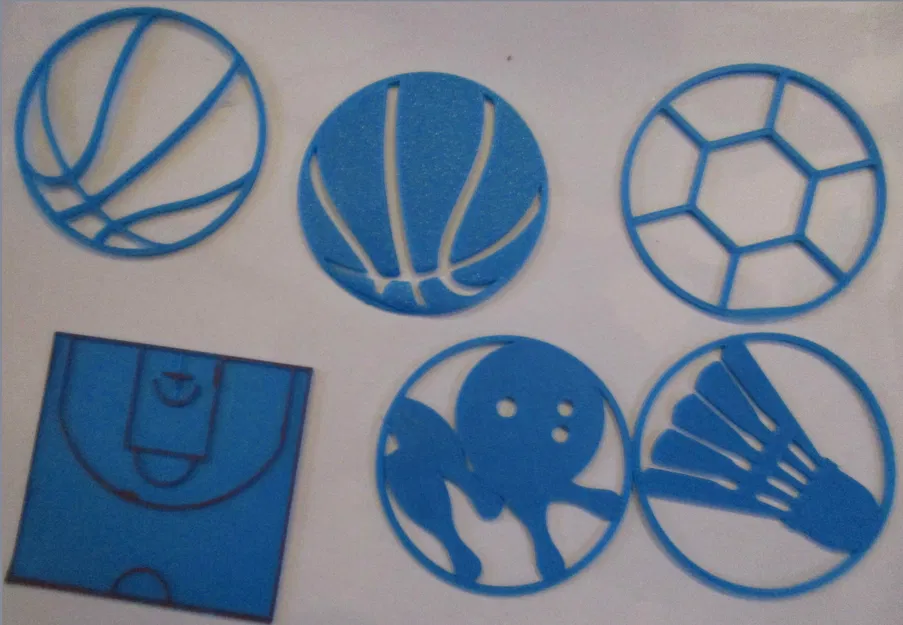 Lót Ly Tròn – Họa Tiết & Thể Thao (Cup Coaster - Pattern and Sports) - Image 2