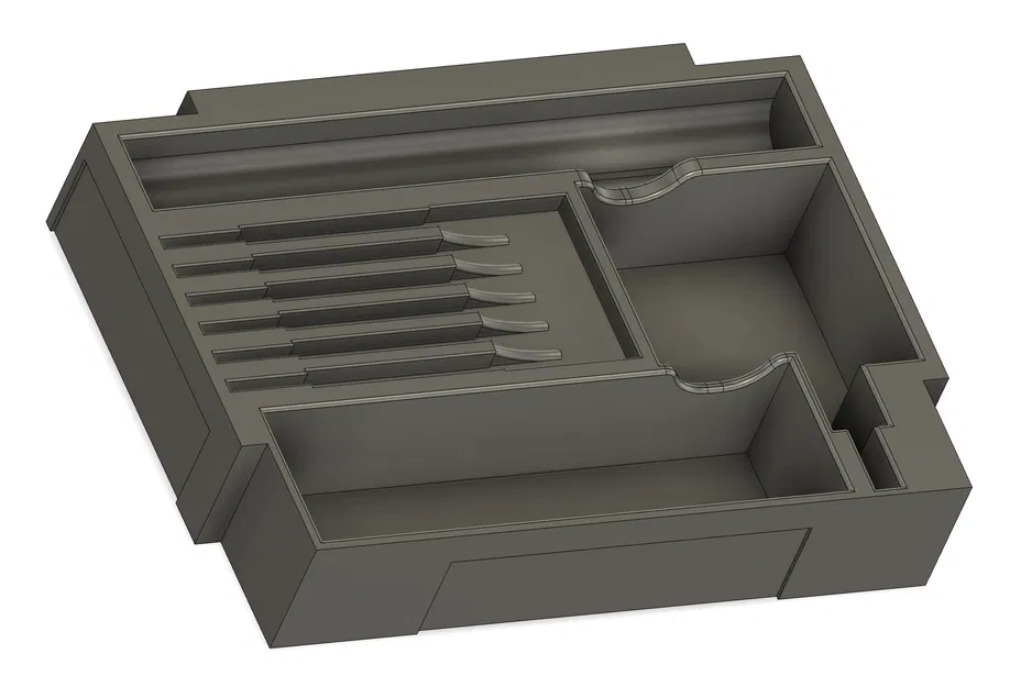 Khay insert lưu trữ mỏ hàn Fnirsi HS-02a cho Makita MAKPAC Mini Size 1 - Image 2