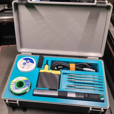 Hộp Rugged Box cho mỏ hàn Fnirsi HS-02A (kèm insert)