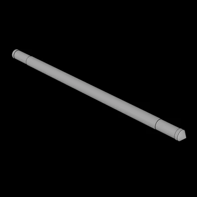 Trục Lego Compatible (70720.dat) Axle 5 x 112 LDU với đầu côn