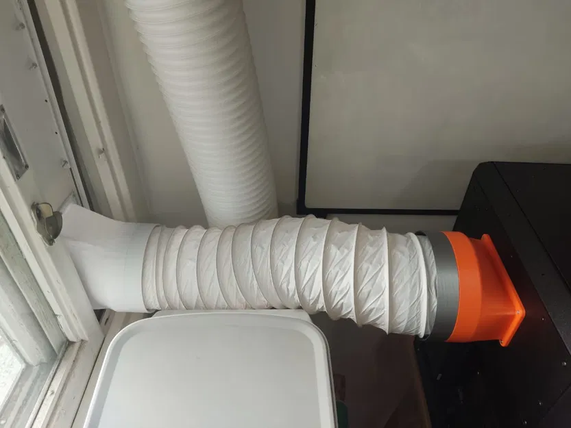 Đầu nối nam châm cho Prusa Core One dùng ống 150mm (6 inch) - Image 2