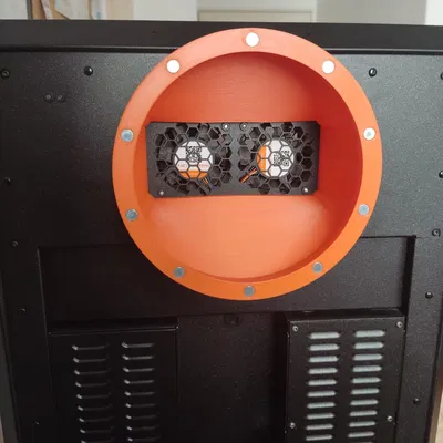 Đầu nối nam châm cho Prusa Core One dùng ống 150mm (6 inch)