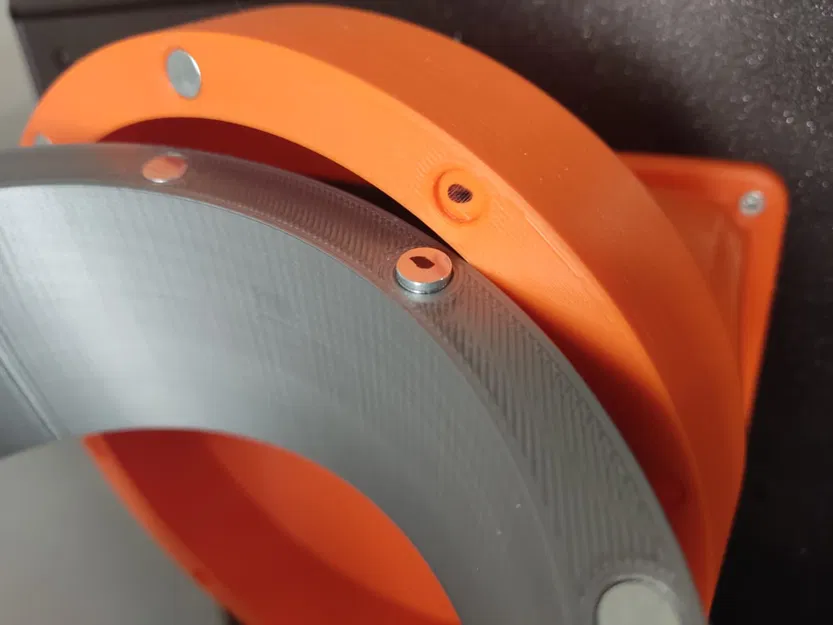 Đầu nối nam châm cho Prusa Core One dùng ống 150mm (6 inch) - Image 5