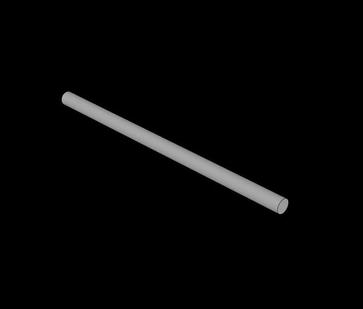 Trục LEGO Compatible (57877.dat) Axle 5 x 100 LDU - Image 1