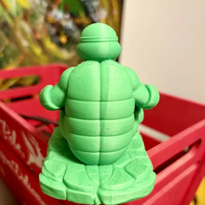 Rùa Ninja TMNT uống trà Matcha