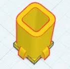 Ống đựng bút hình đáy tên lửa (Rocket bottom pencil holder) - Image 1