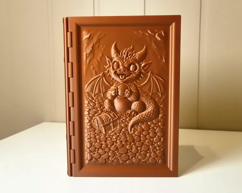 Sách Giấu Đồ Bí Mật – Bé Rồng Con (Secret Storage Book - Baby Dragon) - Image 1
