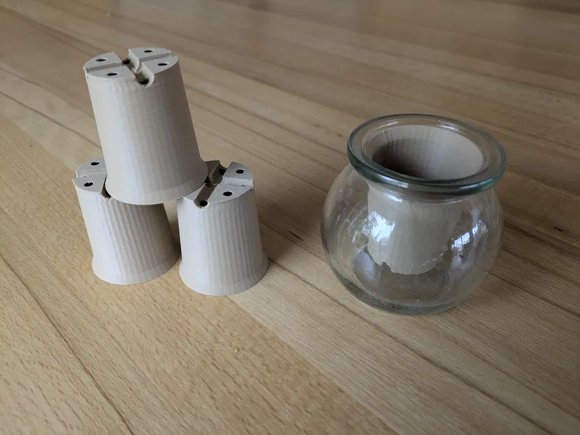 Chậu siêu nhỏ cho cây mini – Vừa miệng hũ 40–45 mm - Image 4