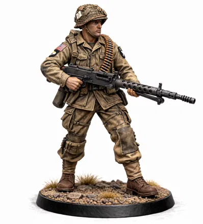 Bolt Action WW2 US HMG (28mm) - Image 1