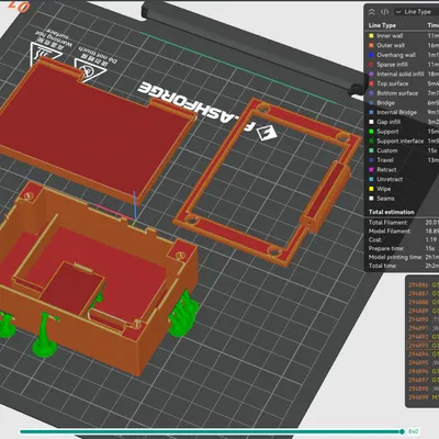 Vỏ Marauder (bản ESP32 vàng rẻ tiền)