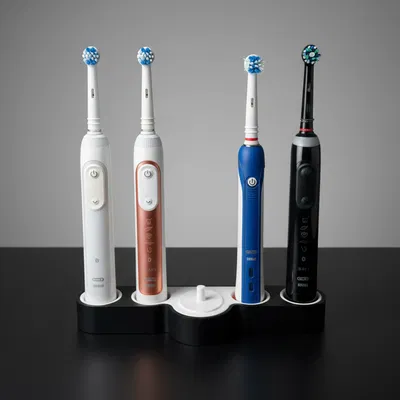 Trạm Oral-B 4 Bàn Chải – Đế Sạc Tích Hợp & Khay Hứng Nước
