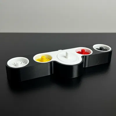 Trạm Oral-B 4 Bàn Chải – Đế Sạc Tích Hợp & Khay Hứng Nước