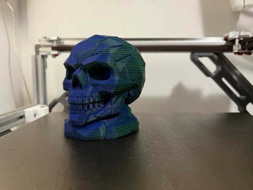 Tượng Bán Thân Đầu Lâu Pha Lê (Crystal Skull Bust) - Image 1