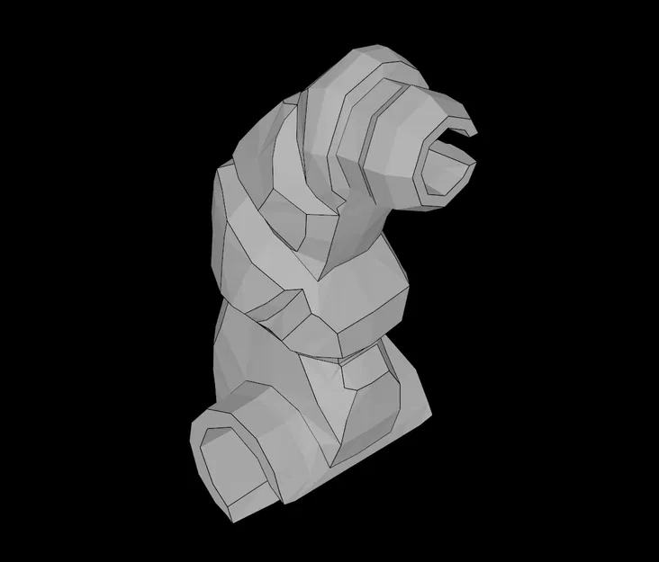 Tương thích LEGO (64783.dat) Cánh tay Rock Monster nhỏ - Image 1