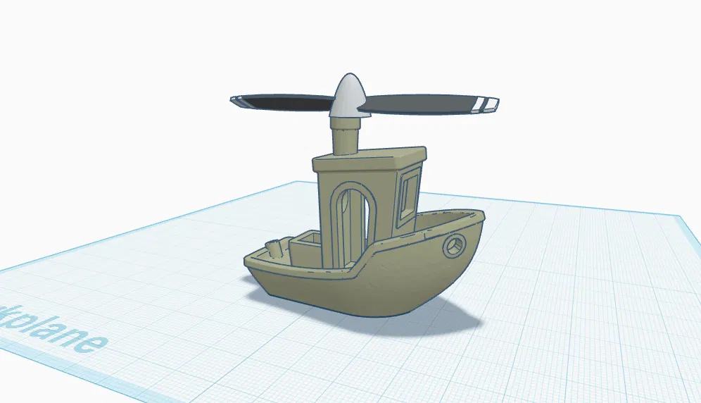 Helicopter Benchy (Benchy Trực thăng) - Image 1