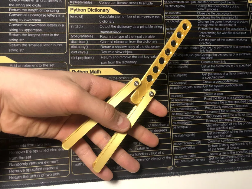 Aero-Flow Butterfly Knife - 16g - chất lượng tốt - Image 4