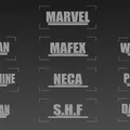 Bảng Tên Trưng Bày MARVEL (Modular Collectible System) – #SAVFX - Thumbnail 4