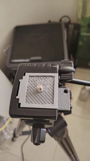 Zapata gài (galleta) cho tripod – tấm quick-release phẳng in 3D - Image 7