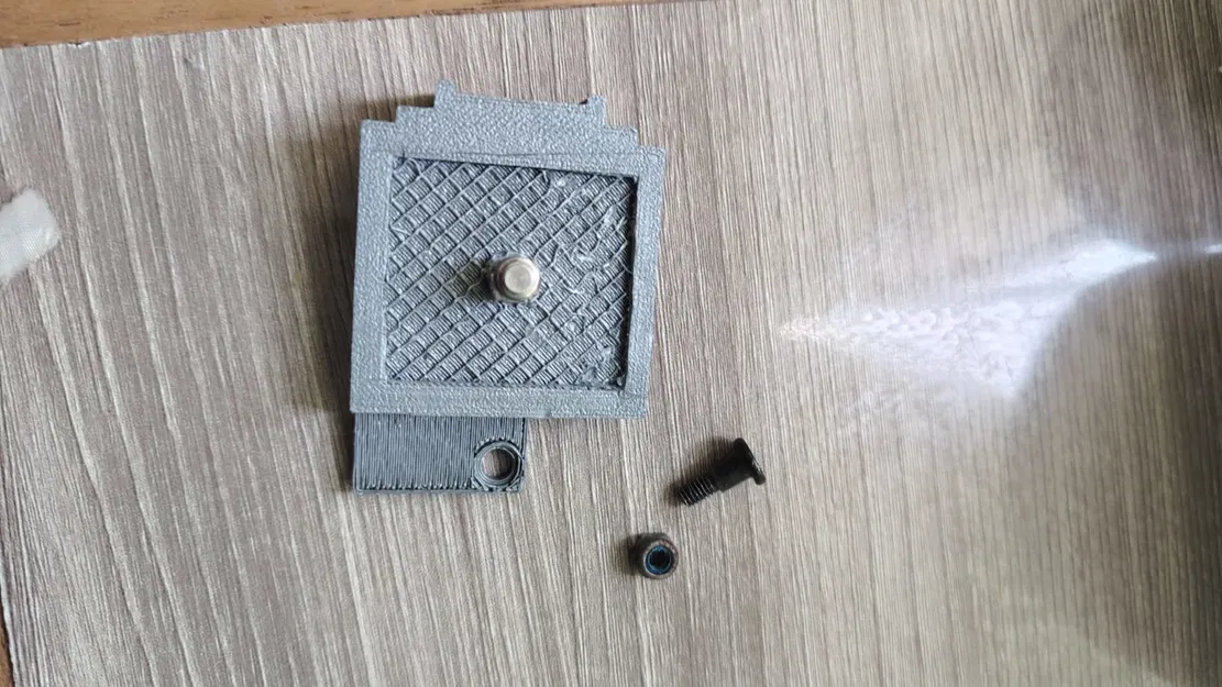 Zapata gài (galleta) cho tripod – tấm quick-release phẳng in 3D - Image 9