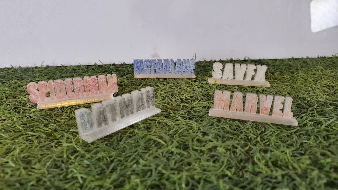 Bảng Tên Trưng Bày S.H.F – Hệ Modular Collectible System – #SAVFX - Image 3