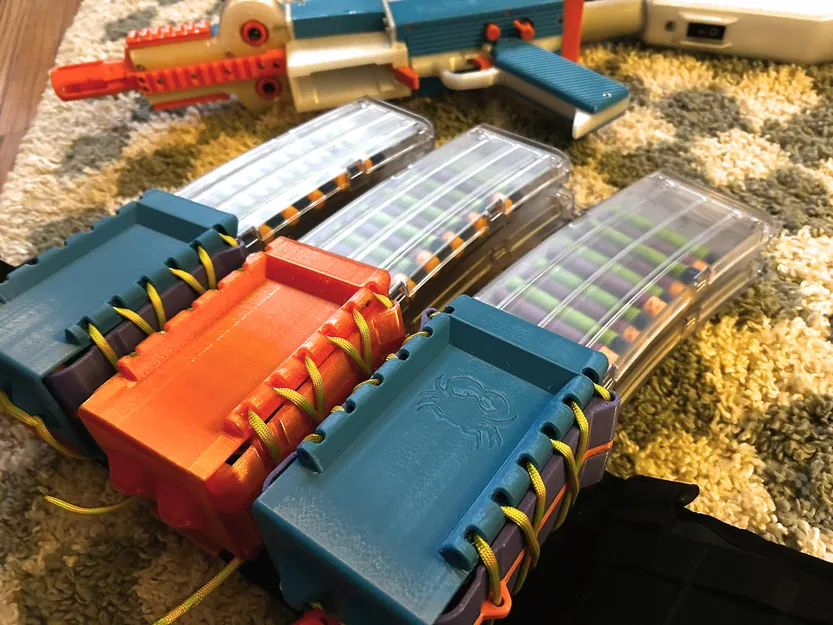 MagCrab - Túi MOLLE đựng băng đạn Nerf (Nerf Mag MOLLE Carrier) - Image 2