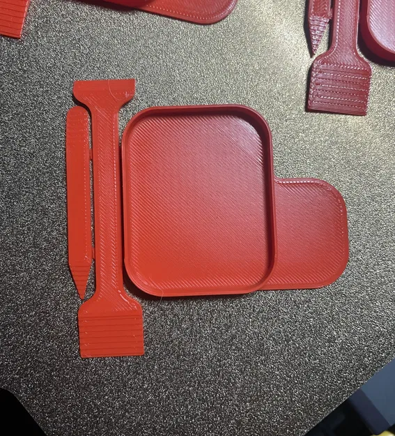 Khay trộn keo/epoxy kèm tab cầm tay và holder - Image 2