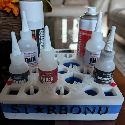 Khay sắp xếp keo Starbond CA glue organizer