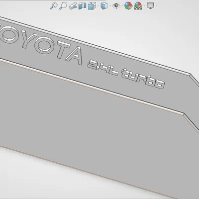 Insert hộc console cần số Toyota Tacoma 4th gen Heritage TOYOTA