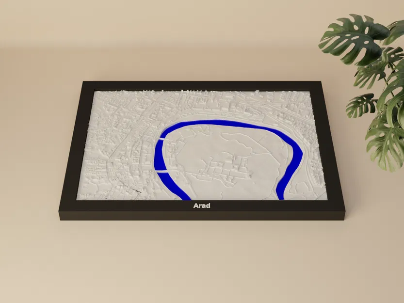 Arad, Romania - Mô hình thu nhỏ 3D - Image 1