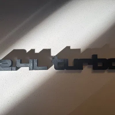 Logo Toyota Tacoma 2.4Lturbo Font Nguyên Bản