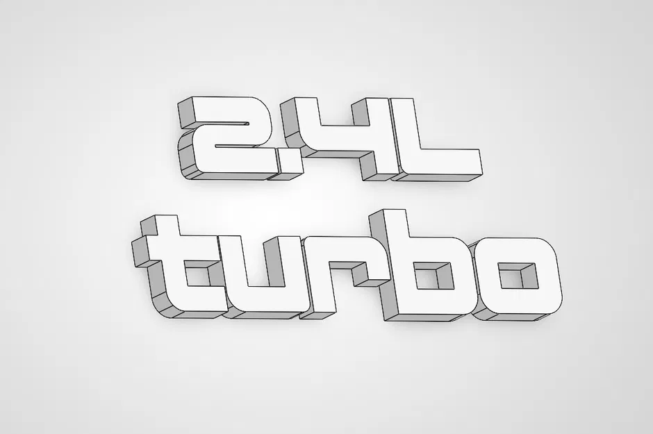 Logo Toyota Tacoma 2.4Lturbo Font Nguyên Bản - Image 5