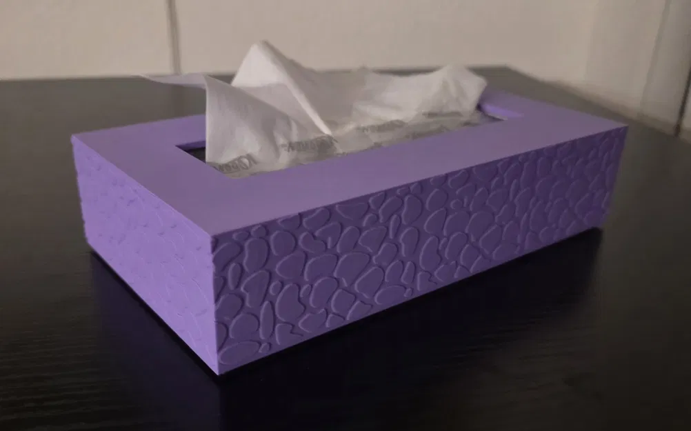 Nắp Hộp Khăn Giấy Trang Trí (Họa Tiết Hữu Cơ) - Image 3